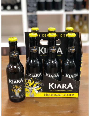 Bière Kiara Blonde aux Citrons de nos Vergers  33 cl