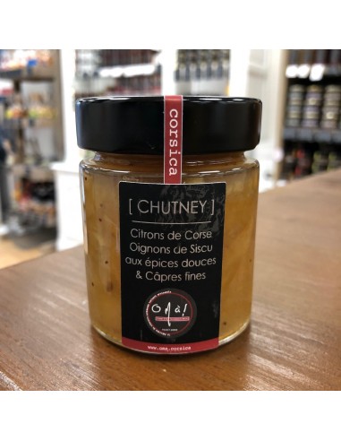 Chutney Citrons de Corse & Oignons de Siscu