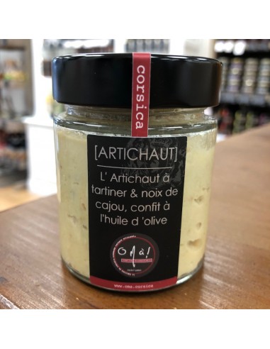 Crème d'Artichaut & Oignons Confits à Tartiner