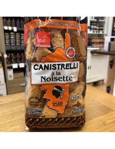 Biscuits - Canistrelli corses à la Noisette - Biscuiterie d'AFA