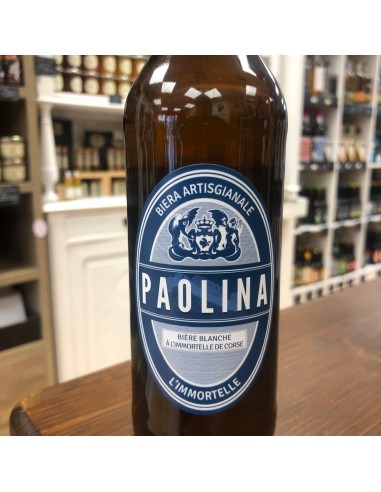 Bière Paolina Blanche à l'Immortelle 33cl