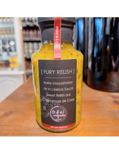 Sauce Relish aux Concombres Corses Fury Relish