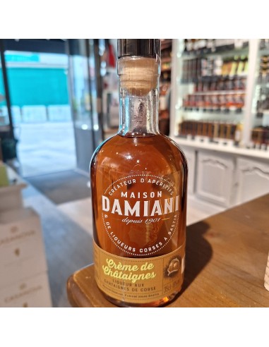 Maison Damiani - Crème de châtaignes - Liqueur aux châtaignes de Corse 18° (35cl)