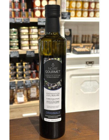 Huile d'olive vierge extra & pulpe d'olives noires "Originale" - Noire Gourmet 50 cl